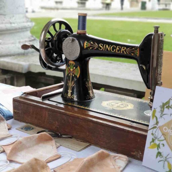 Vintage singer sewing machine Cocoon Natural Dye House