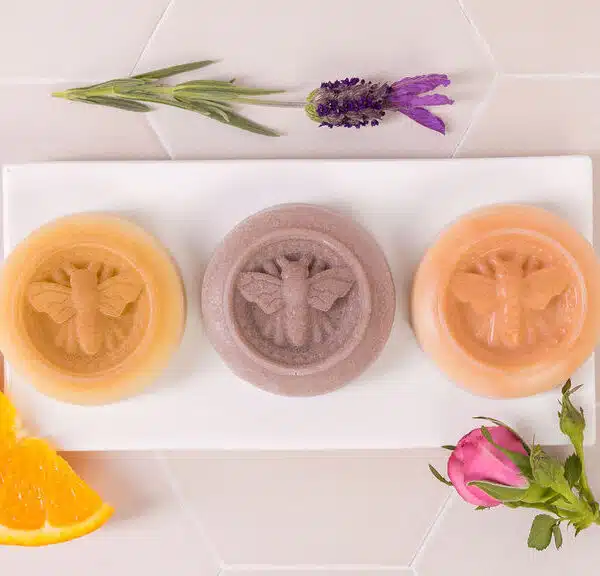 handmade solid lotion bars for deep hydration