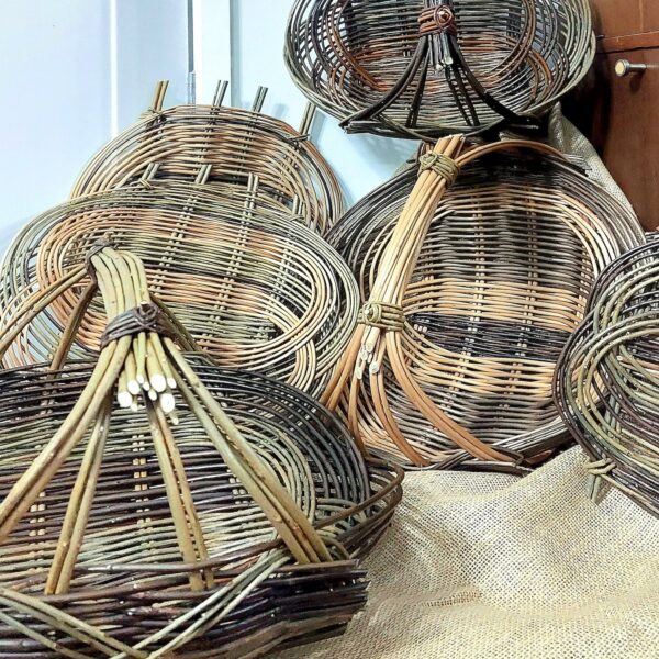 Willow Zarzo tray and baskets