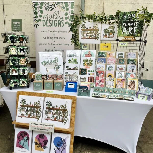 Market Stall at the Garage at Chilwell