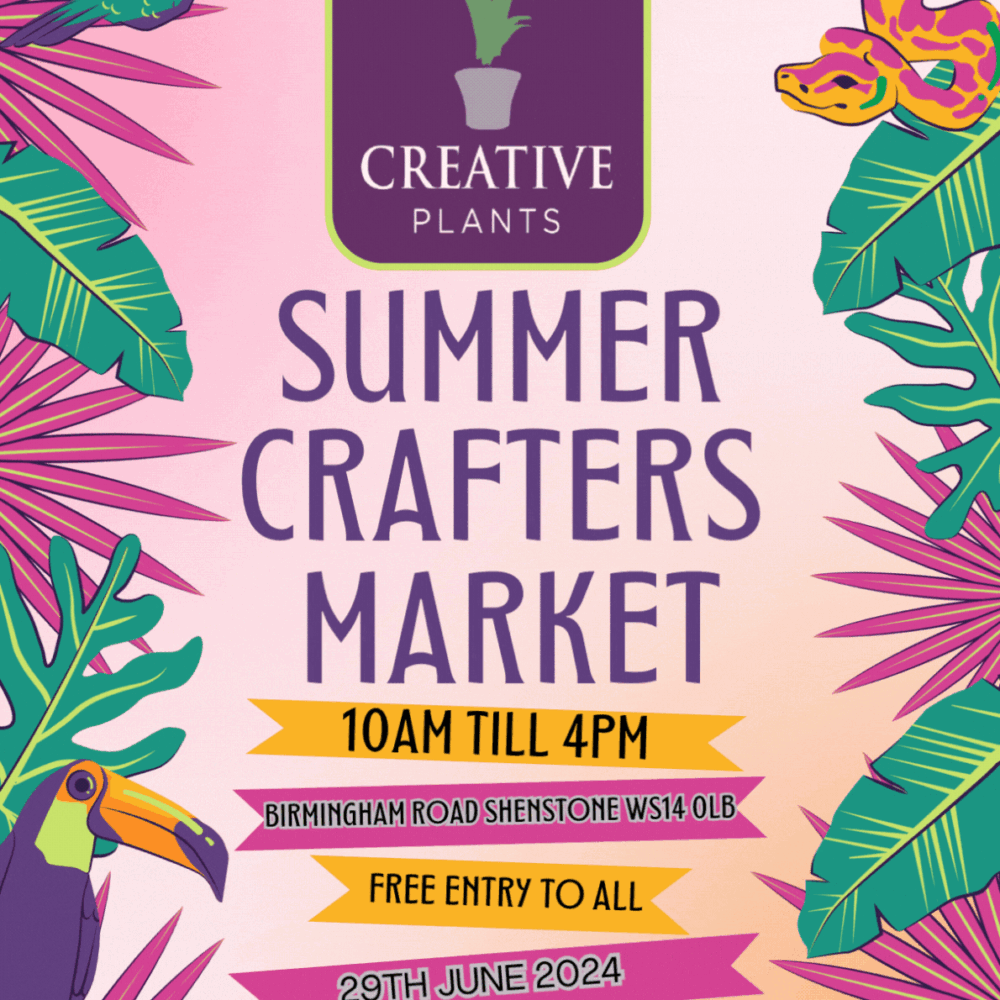 Graphic for Summer Crafters Market