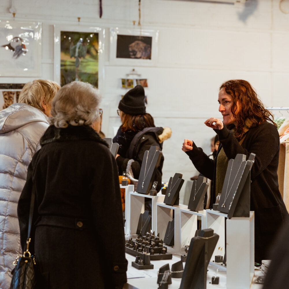 Farnham Maltings Monthly Market - customers