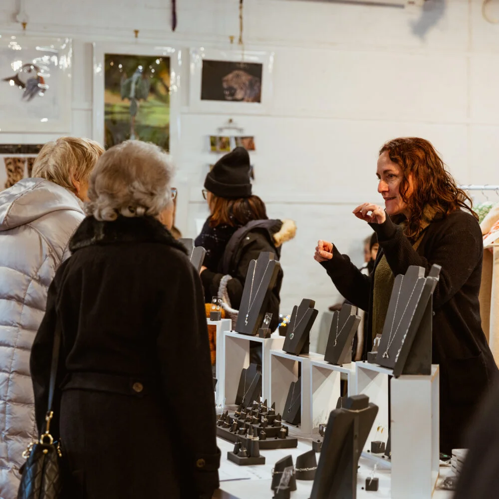 Farnham Maltings Monthly Market - customers