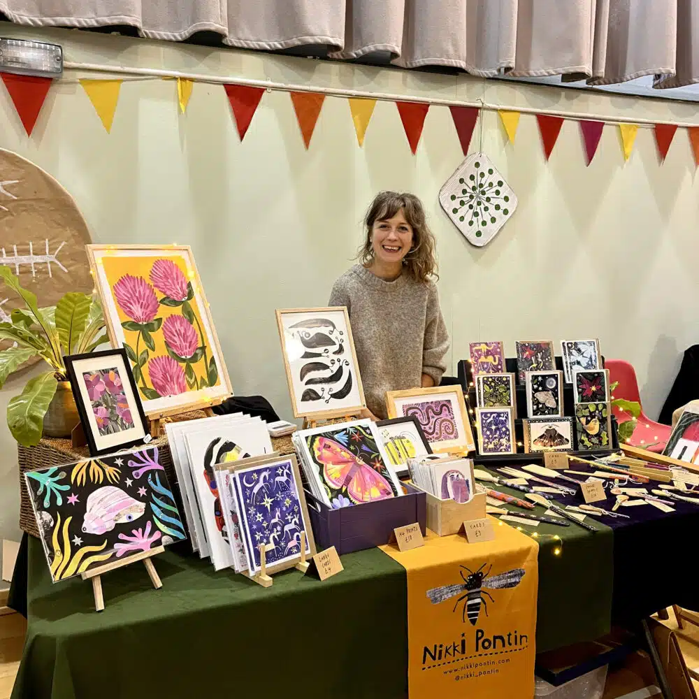 Nikki Pontin Pop-up North Wales Contemporary Craft Fair at Mostyn Gallery