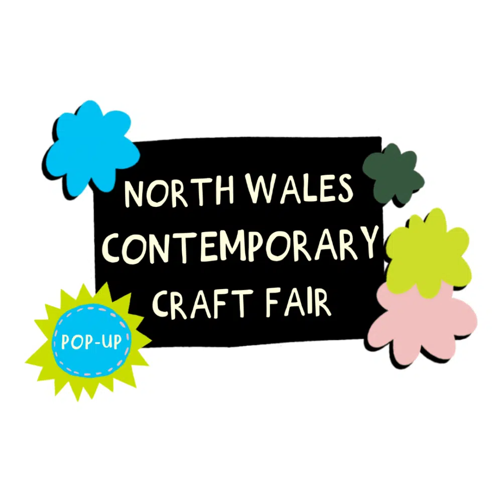 Logo for Pop-up North Wales Contemporary Craft Fair at Mostyn Gallery in Llandudno
