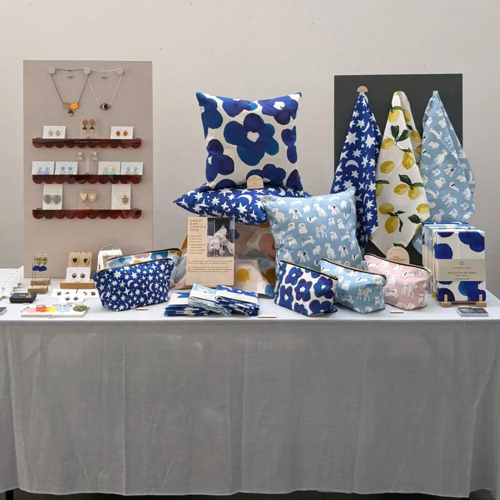 The Moonlit Press at Pop-up North Wales Contemporary Craft Fair at Mostyn Gallery