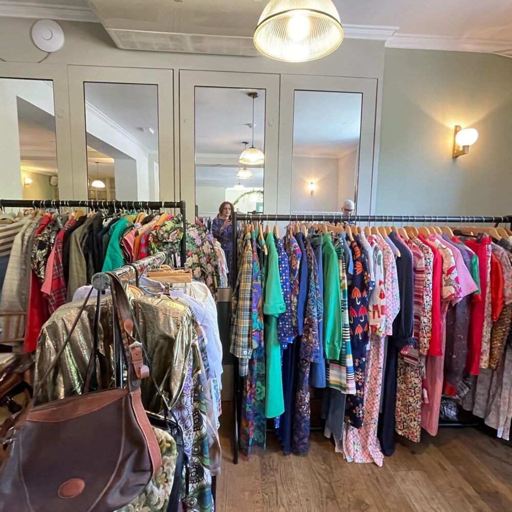 The Assembly Market vintage pop up rails of curated fashion