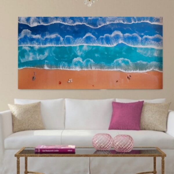 Resin Seascape made by Andy Firth Bespoke