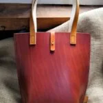 Ashfields Leather, hand made leather tote bag