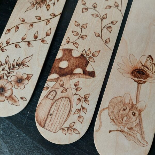 cgwoodcrafts.co.uk, pyrography bookmarks