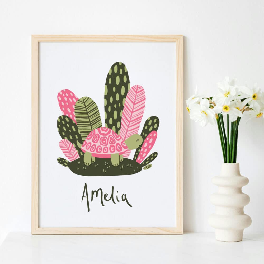 personalised nursery art