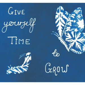 Emily Arnold Fine Art Cyanotype Prints on Coasters