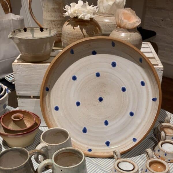 Ceramic cups and plates