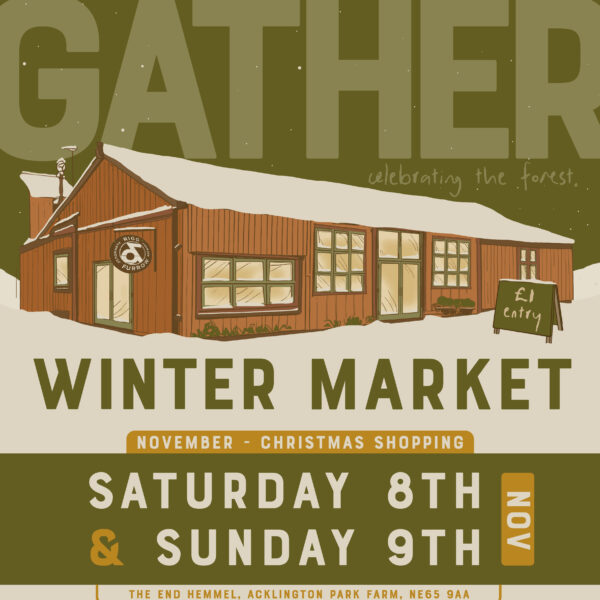 A busy Forage Market where you can shop, drink, eat and listen to a relaxed DJ set.