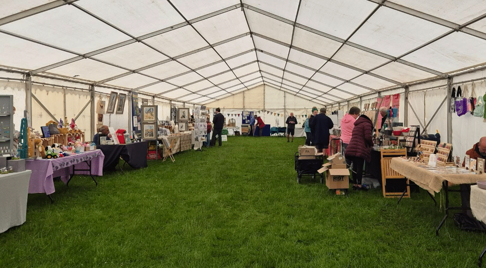 Todmorden Agricultural Show Craft Marquee
