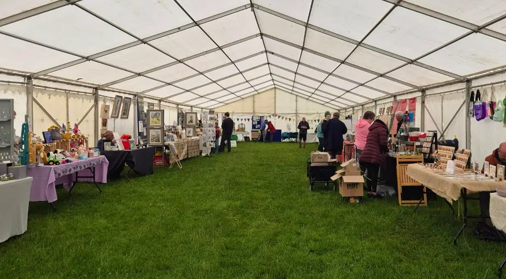 Todmorden Agricultural Show Craft Marquee