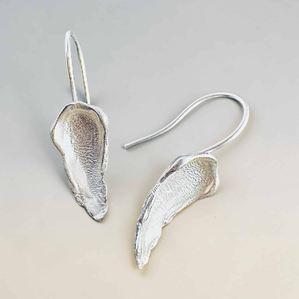 Watercasted earrings