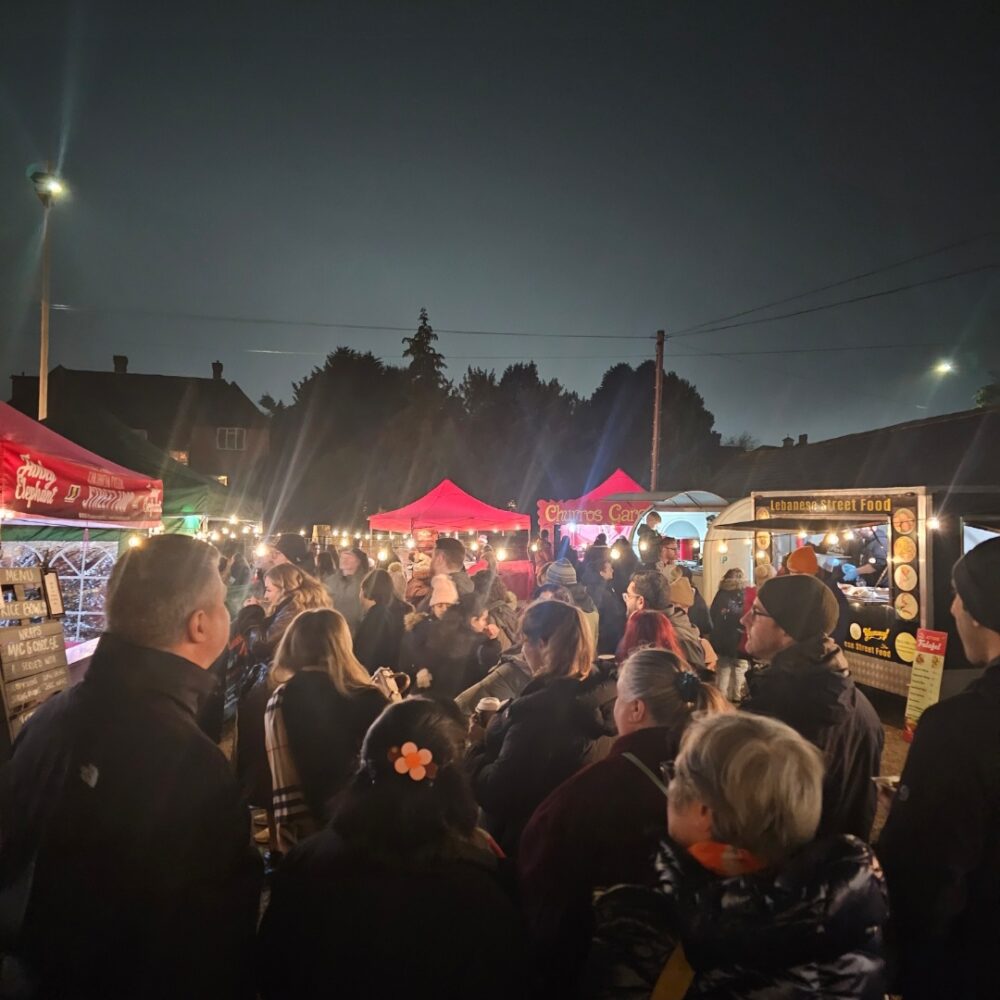 Duck Pond Night Market in Ruislip