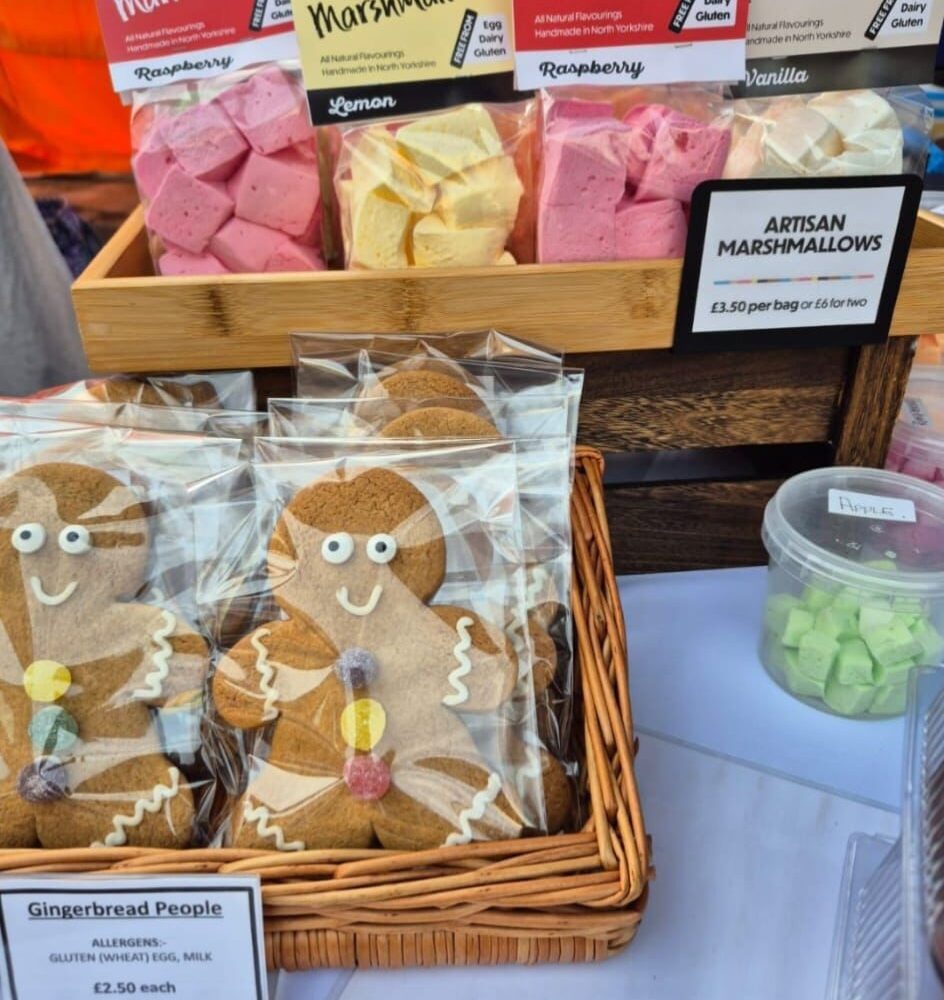 Carlton Kitchen's Handmade Gingerbread Men and Artisanal Marshmallows