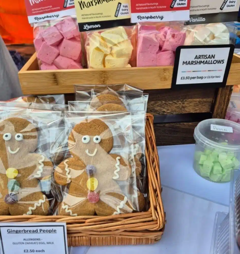 Carlton Kitchen's Handmade Gingerbread Men and Artisanal Marshmallows