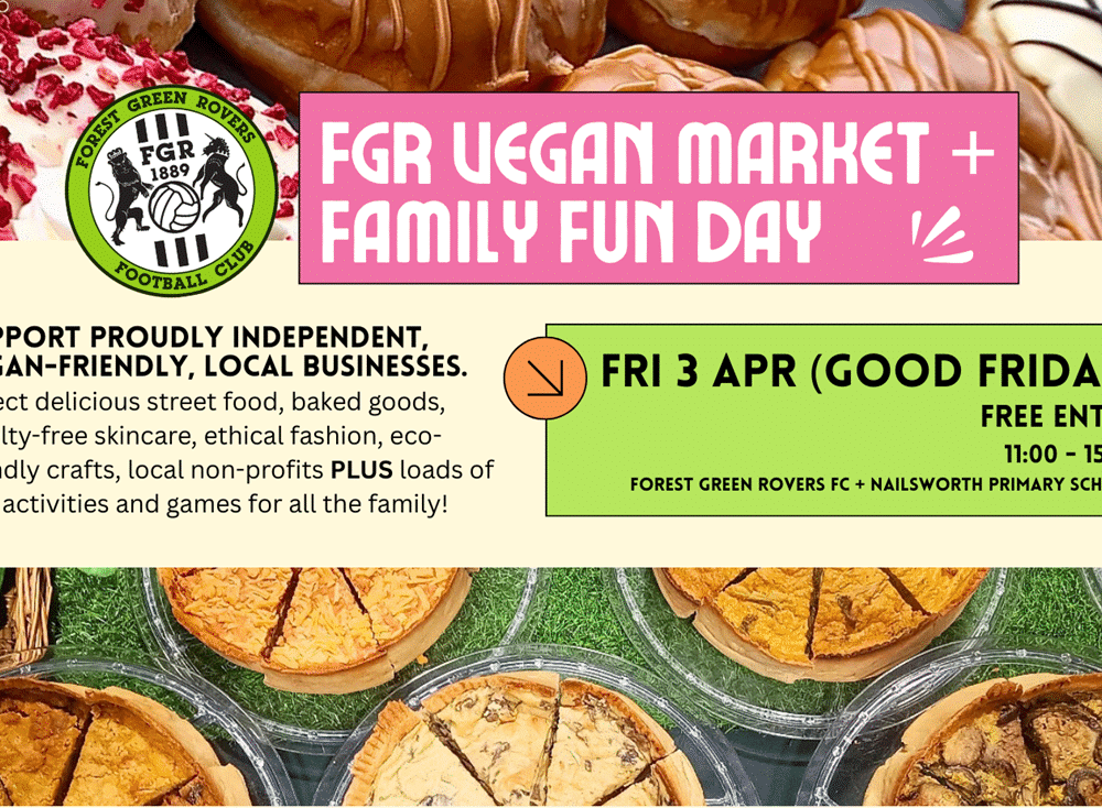 Forest Green Rovers Vegan Market + Family Fun Day