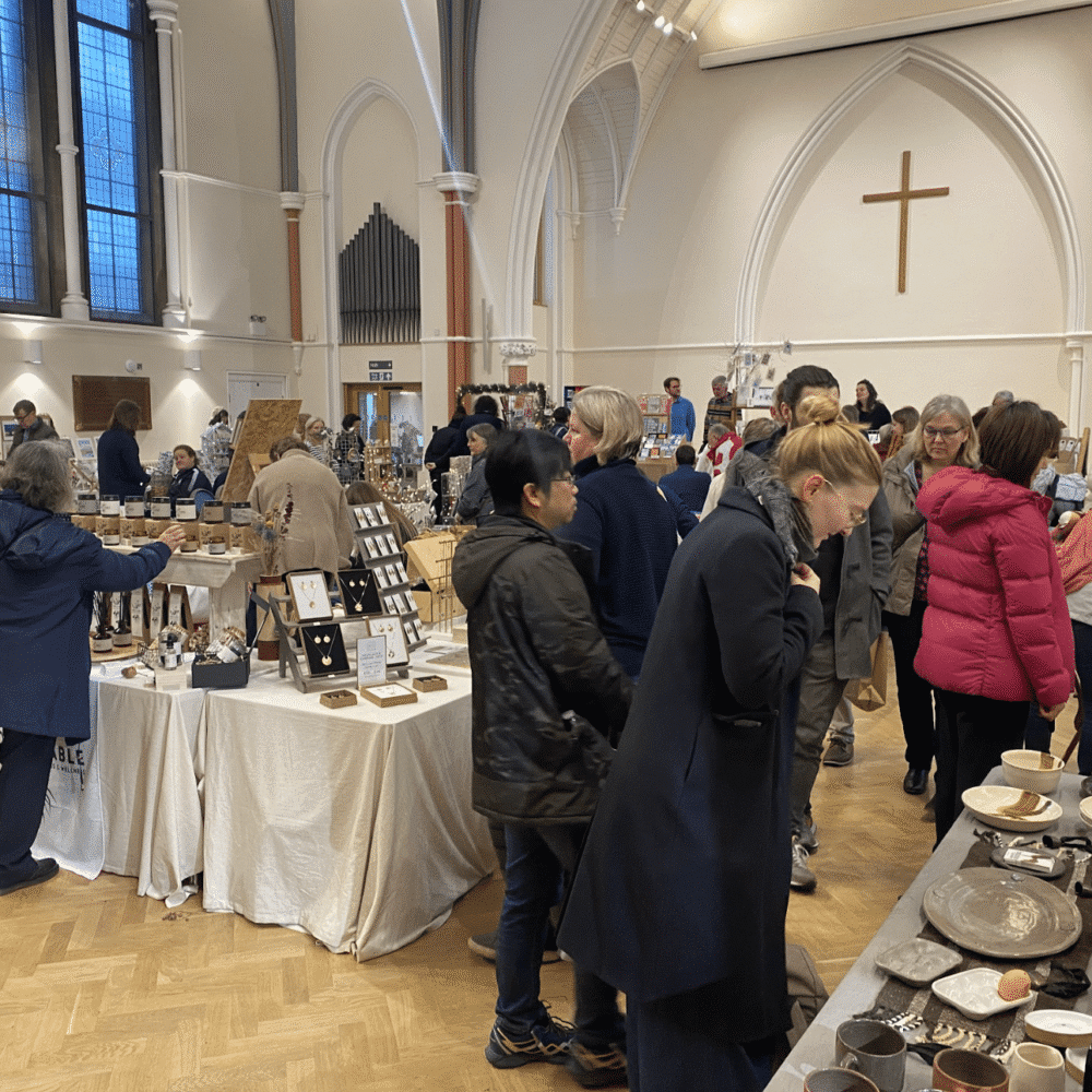 Local Makers Market – Downing Place Church – Cambridge