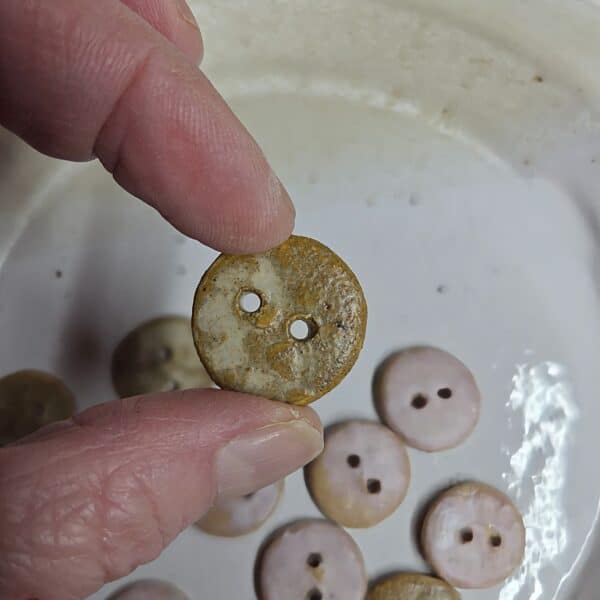 Ceramic buttons by Dawson Pottery on Pedddle