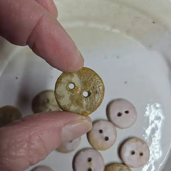 Ceramic buttons by Dawson Pottery on Pedddle