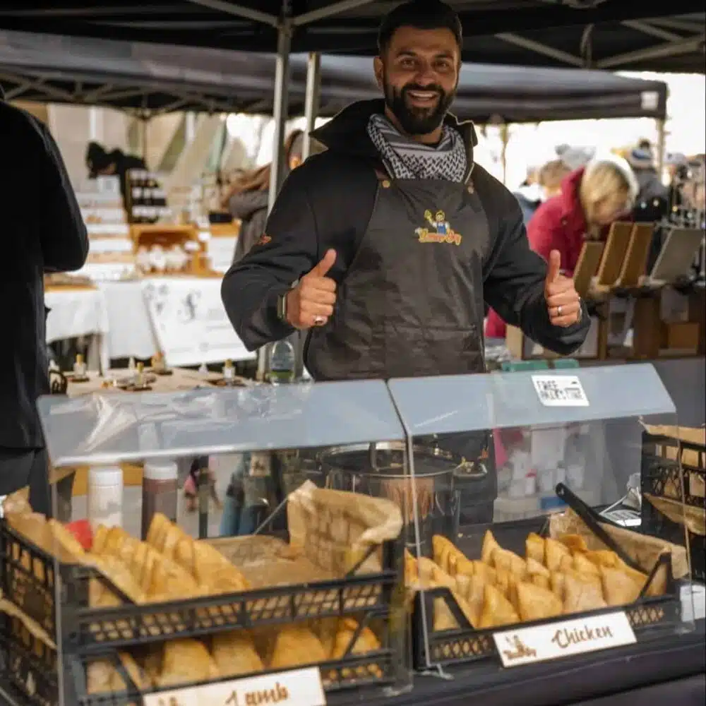 Eccles Artisan Market with Independent Street