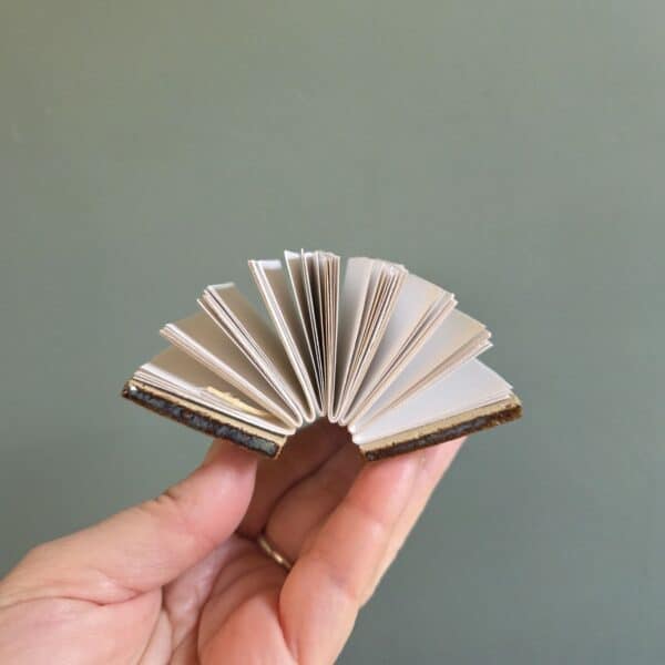 Tiny tile coptic stitch book by Dawson Pottery on Pedddle