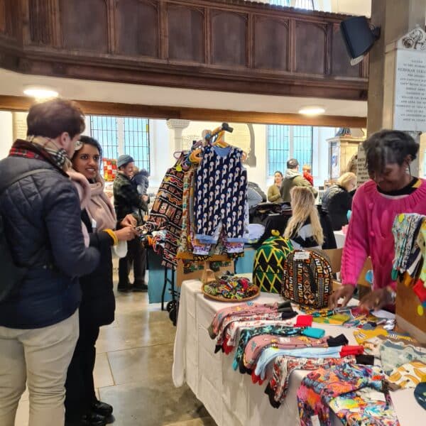 shopping at st marys church walthamstow village