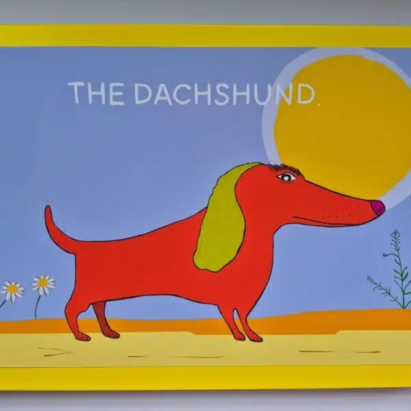 Juicy Prints - Red Dachshund