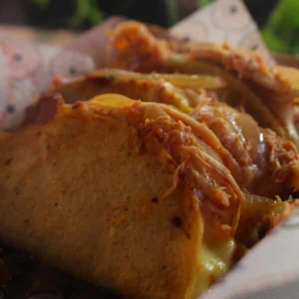 Chicken Tinga Tacos - El Dorado Taqueria