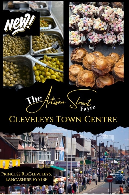 Cleveleys Town Centre (New Monthly Event) by Artisan Street Fayre