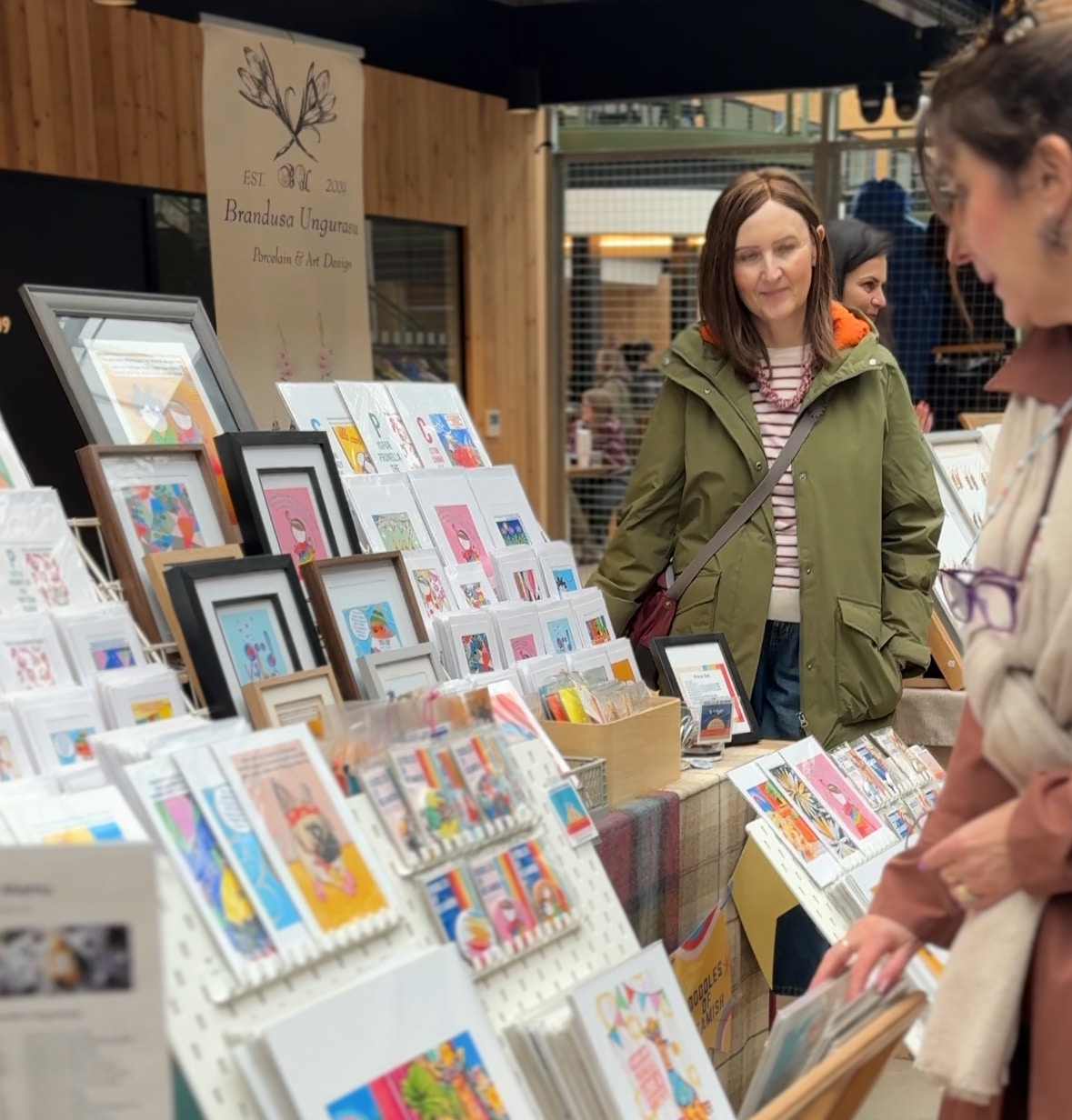 Read our blog post about how, as a small business owner, do you fill your funnel? Image - Stallholder at a market.