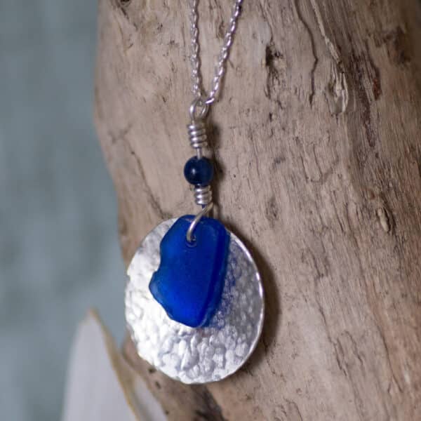Cobalt Tide Necklace by Ebb & Evergreen