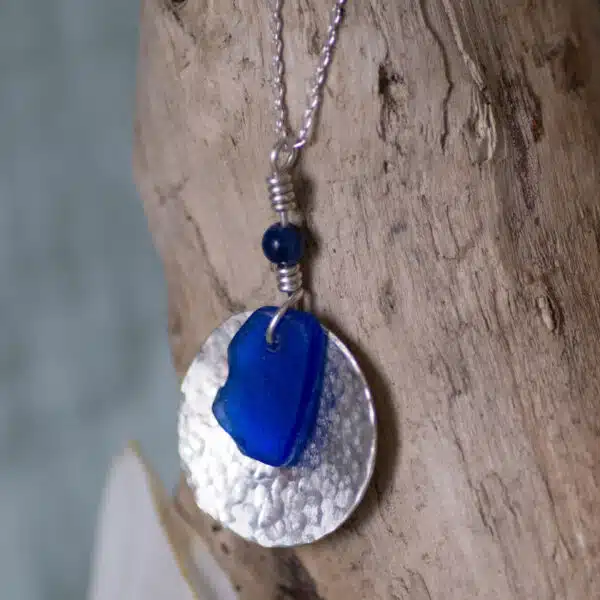 Cobalt Tide Necklace by Ebb & Evergreen