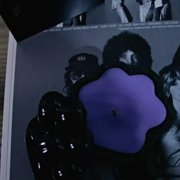 Velvet Panther Box + Velvet Violet Candle - Chat Noir Handmade and Sustainable, inspired by Toulouse