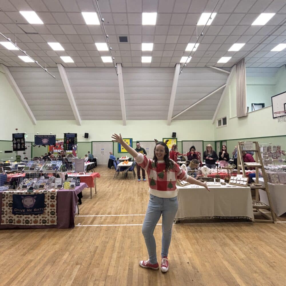 Paint and Potter | Shirley Craft Market - before we open