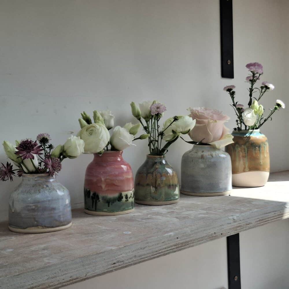 Beautiful Bud Vases - claybycoleby