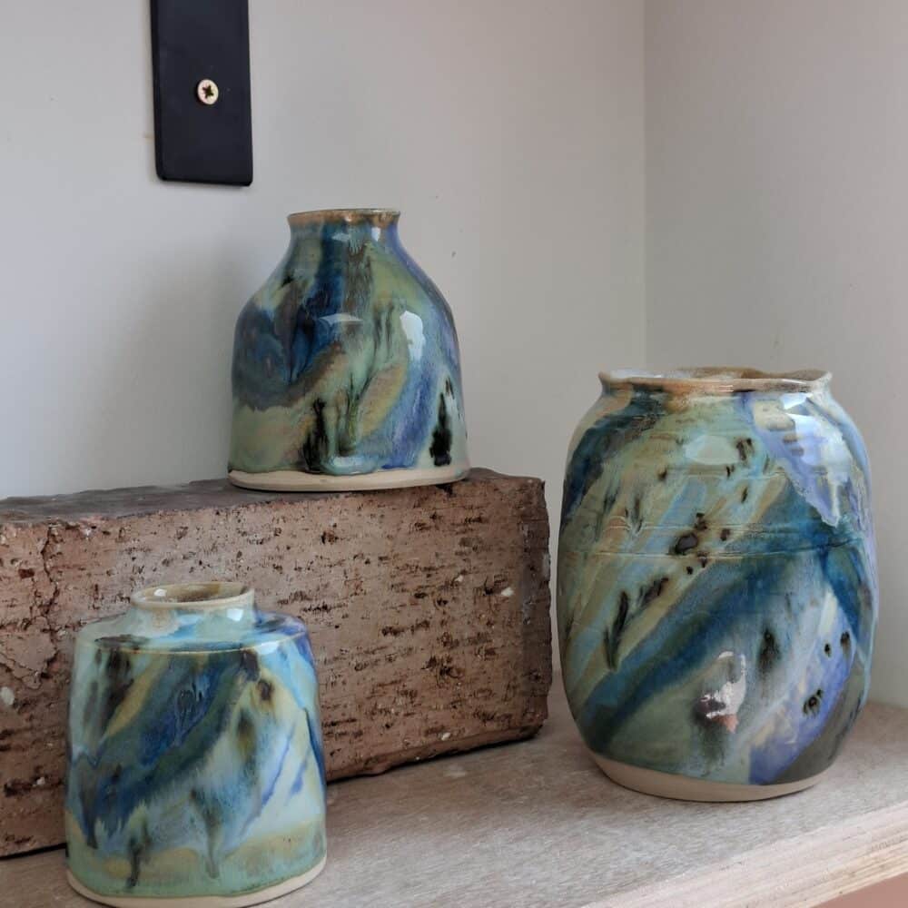Ocean Vases, claybycoleby