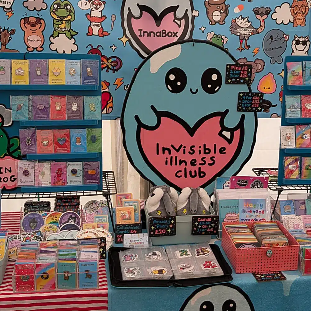 The Invisible Illness Club Stall